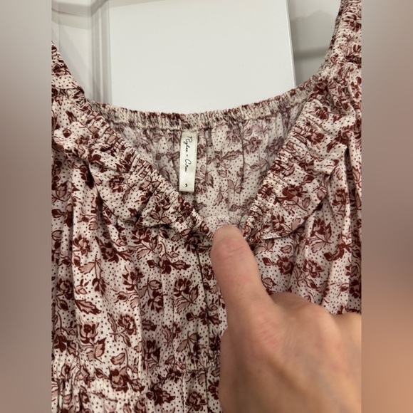 Rylee Cru Tenley dress “red rose” small - Picture 4 of 7